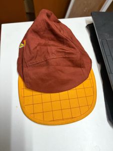 Brown & Yellow Plaid Cap Toy 4