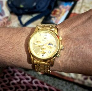 Men's olevs brand analogue wrist watch