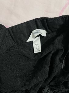 Chic Ruched Black Dress