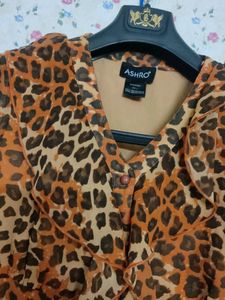 Cheetah Print Dress