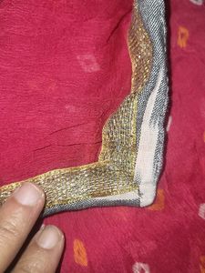 Bandhej Dupatta Set