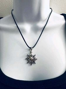 Sun Pendant Necklace