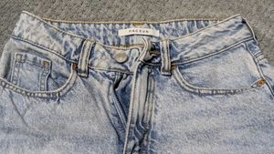 Light Wash Denim Shorts