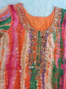 Embellished Kurta Set