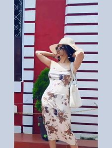 Floral Print Slip Dress
