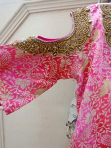 Beautiful Pink Embroidered Lehenga Choli