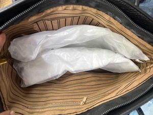IMPORTED YSL LOOK ALIKE 2 PC COMBO TOTE WD POUCH