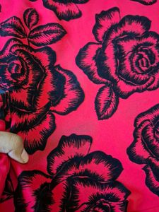 Red  Fit &amp; Flare Dress
