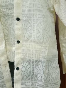 Vintage White Lace Top