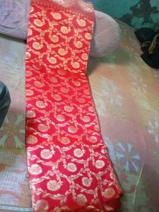 Red Banarasi Silk Saree