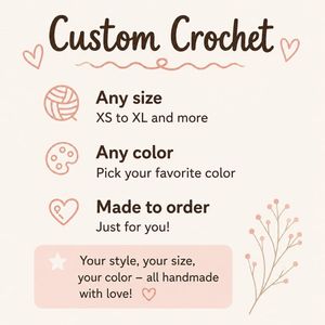 Crochet tulip 🌷 keychain(mini 1 piece)