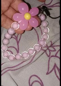 Cute Flower Beaded Keychain Charm💗🌸