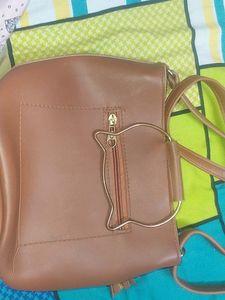 Brown Sling Bag