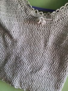 Crochet Knit Top