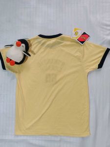 Yellow Athletic League Graphic T-Shirt