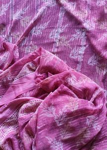 beautiful daily wear saree set, blouse and peticoa