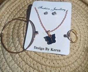 Butterfly Jewelry Set