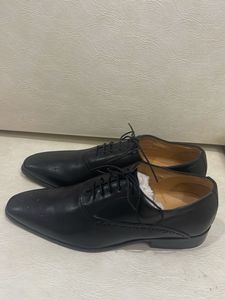 Classic Black Leather Dress Shoes