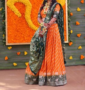 Lehenga Choli For Haldi