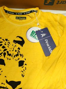 Kids Yellow Long Sleeve Tee