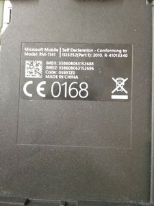 Microsoft Mobile Phone Don't Know It's Working Not