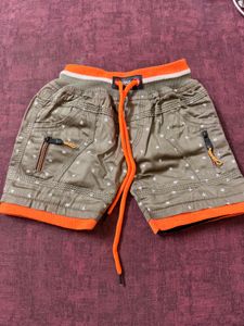 Kids Shorts with Star Print