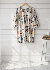 Ethnic Print Short Kurta