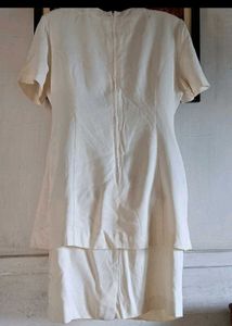 Elegant Off-White Kurta Set