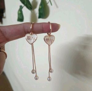Heartbeat Dangle Earrings