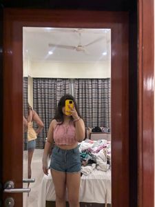 Cute Pink Crop Top