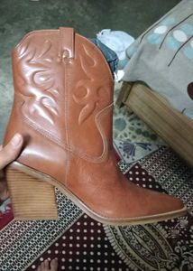 Western Style Ankle Boots