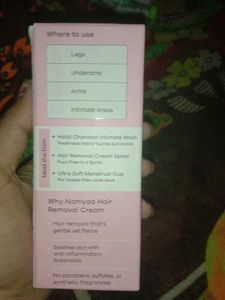 Namyaa hair removal cream