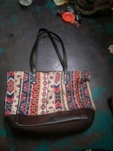 Boho Print Tote Bag