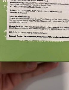 Arencia Fresh Green Rice Mochi Cleanser