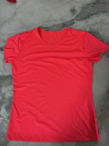 Vibrant neon red Short Sleeve T-Shirt