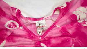 Vibrant Pink western Floral Print Kurta adjustable