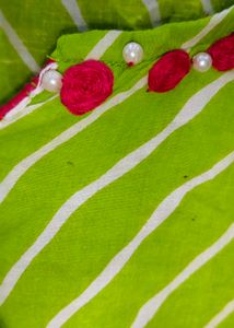 Striped Green Kurta