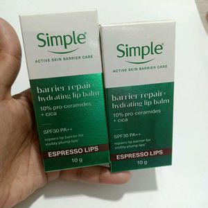 Simple Barrier Repair Hydrating Lip Balm