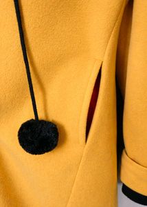 Stylish Yellow Winter Coat