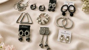 Assorted 10 Earrings Set