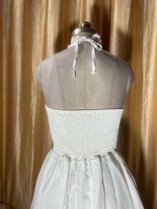 Elegant White Lace Dress