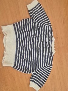 Striped Knit Cardigan