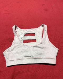 Forever 21 Light Beige Sports Bra