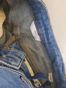 M&amp;S Blue Denim Jeans (5-7Yrs)