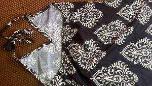 Boho Print Halter Neck Tank Top