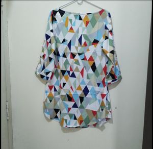 Ruhaans multicolour printed tunic top