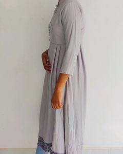 Light Sky Blue Color Top Kurta...greyish