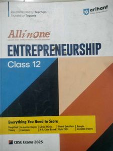 All In One Entrepreneurship Class 12