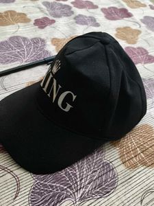 Black 'King' Baseball Cap / PEN 🖊️ free 🆓🖤...🔥