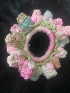 Crochet Tulips Velly Rubber Band